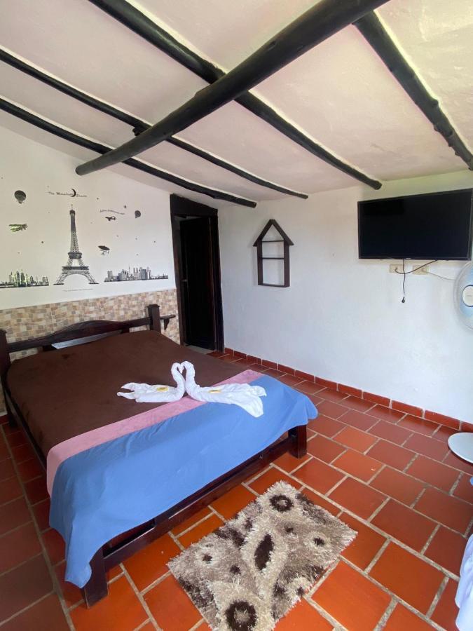 Hotel Campestre La Loma Curití Exterior foto